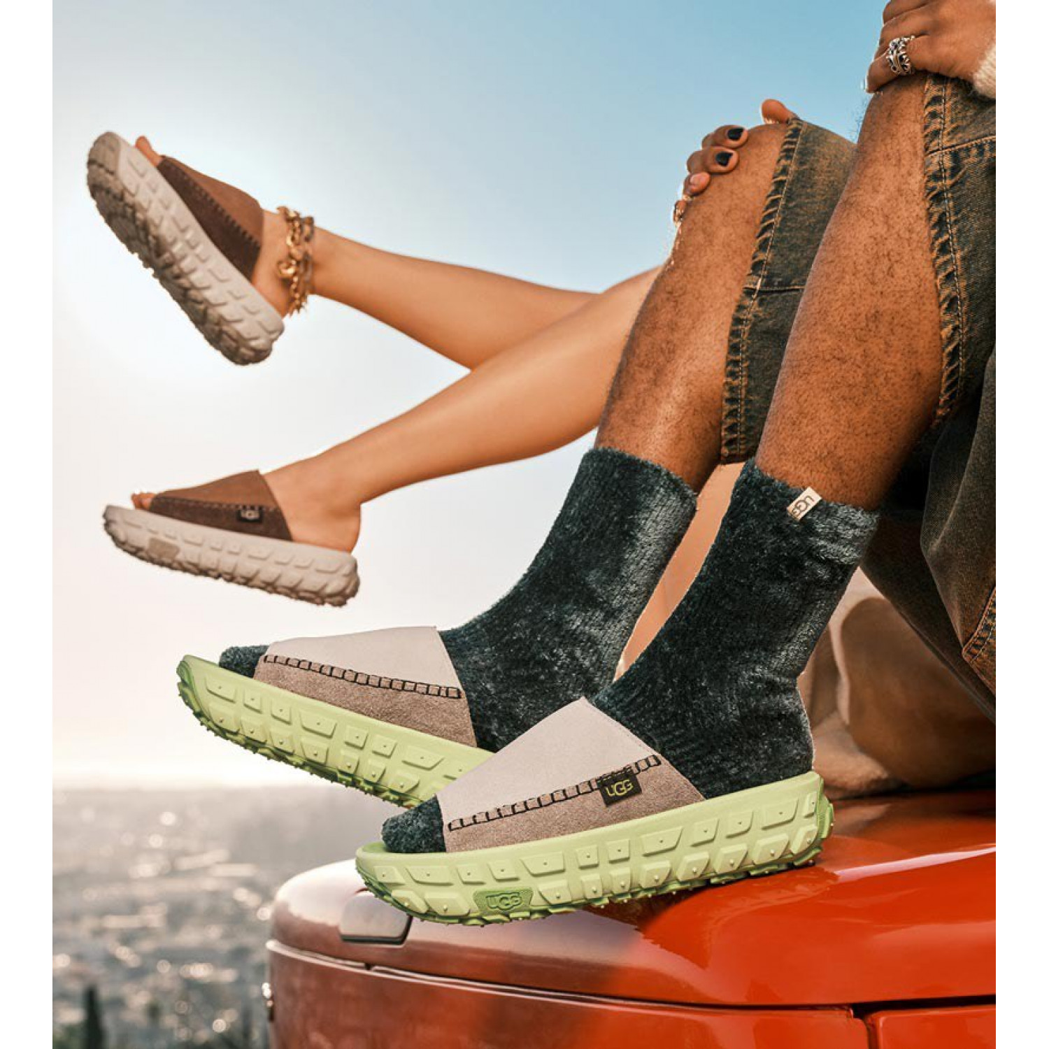 UGG Venture Daze Slide Ceramic/Caterpillar