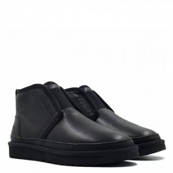 UGG Mens Neumel Flex Leather Black 