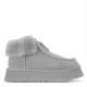 UGG Funkette Platform Boots Grey Violet
