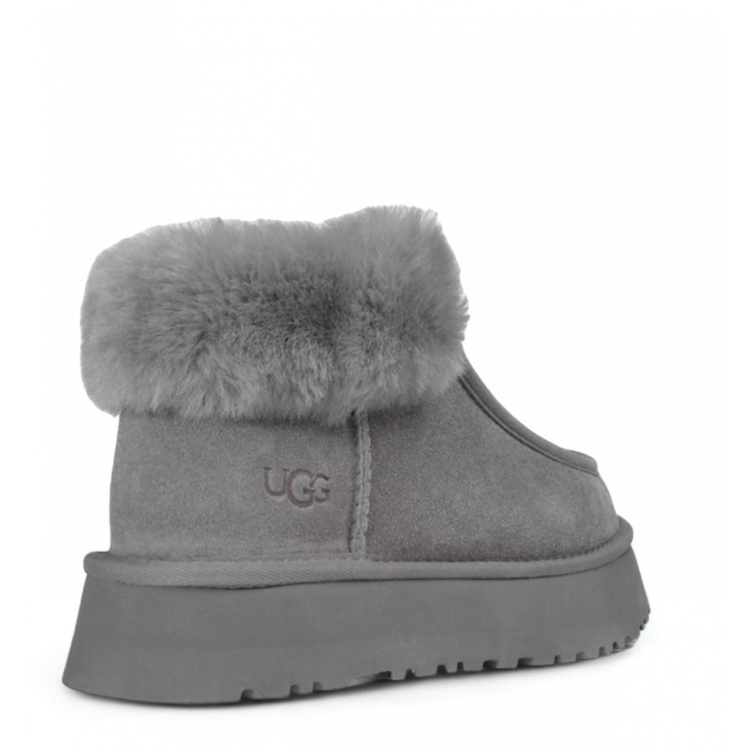 UGG Funkette Platform Boots Grey