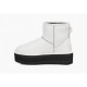 UGG Classic Mini Platform Leather White