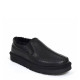 UGG Stitch Slip On Leather Black