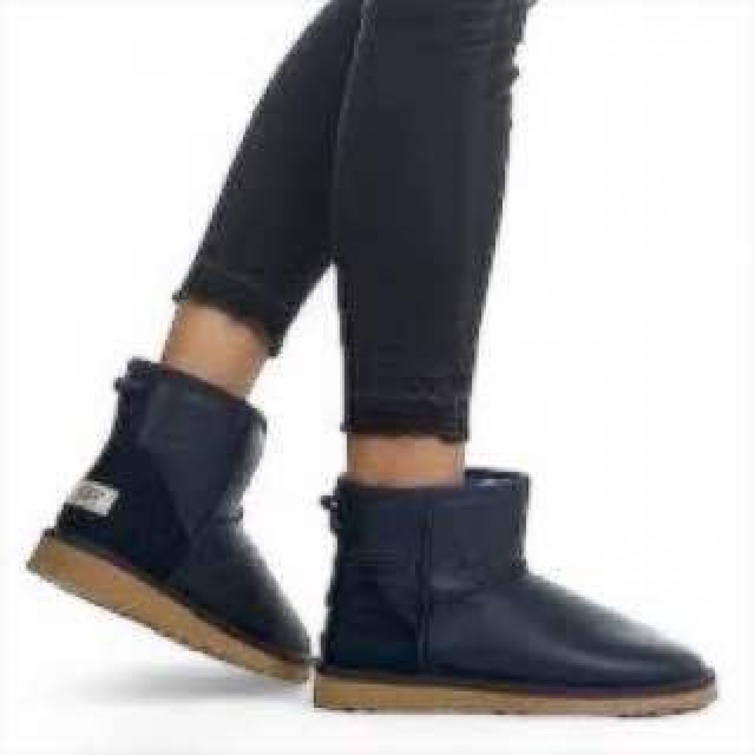 UGG Classic Mini Metallic Navy