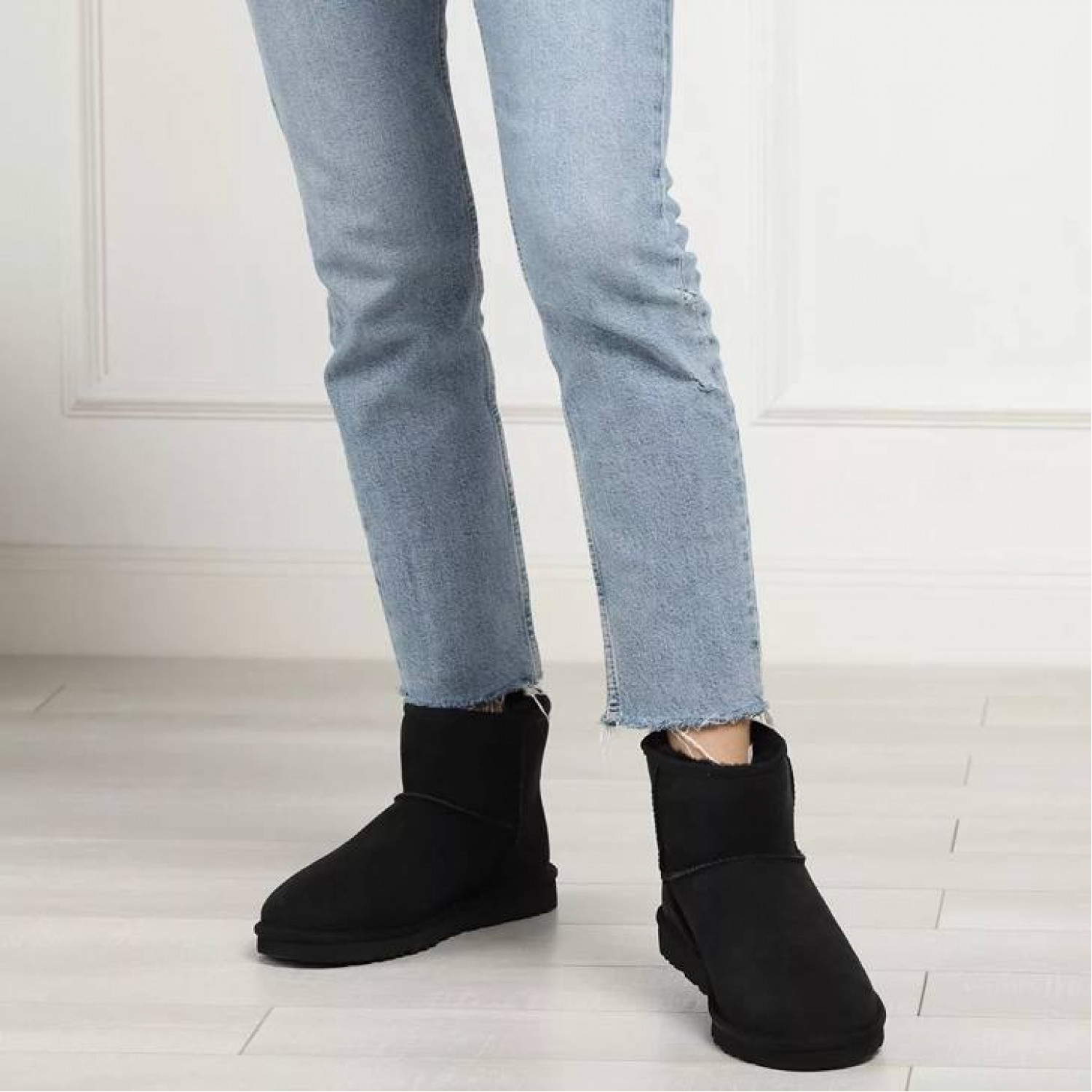 UGG Classic Mini Metallic Navy