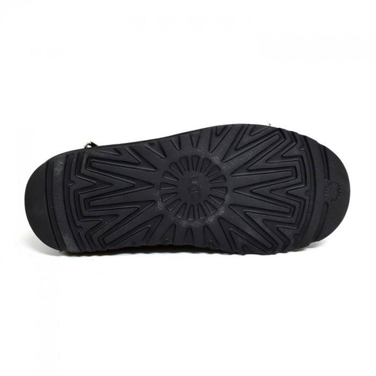 UGG Classic Mini Zip Metallic Black