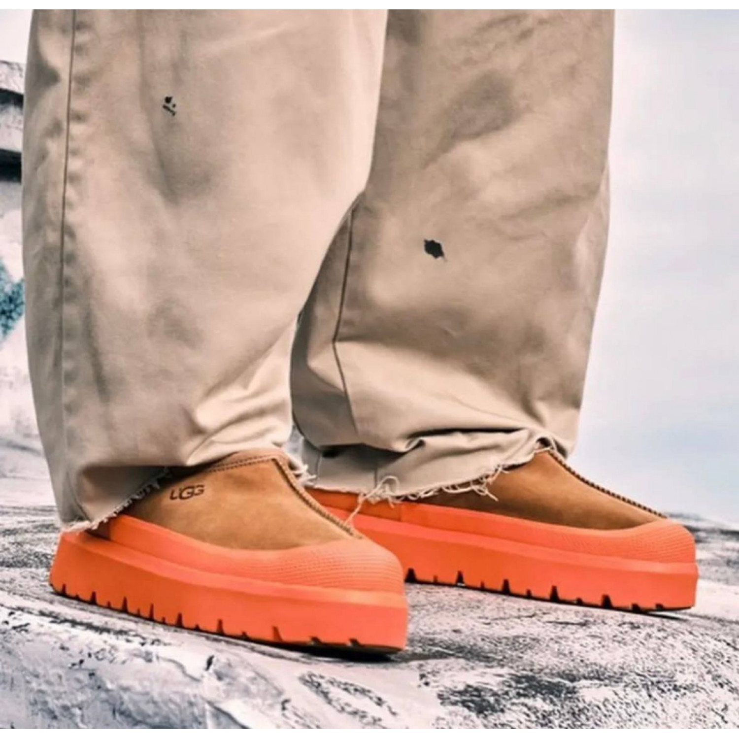 UGG Mens Tasman Weather Hybrid - Chestnut / Orange 