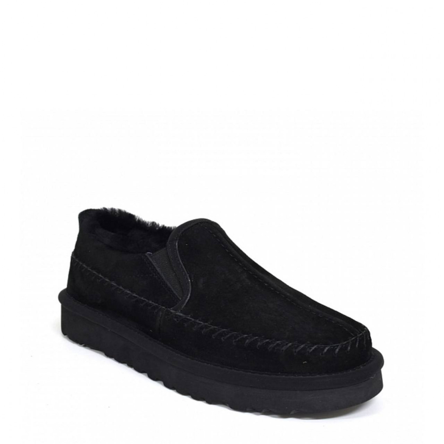 UGG Stitch Slip On Black