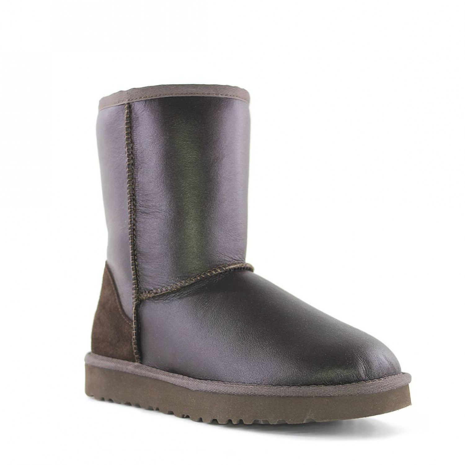 UGG Mens Classic Short Metallic Chocolate 