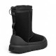 UGG Mens Classic Short  Weather Hybrid Black 