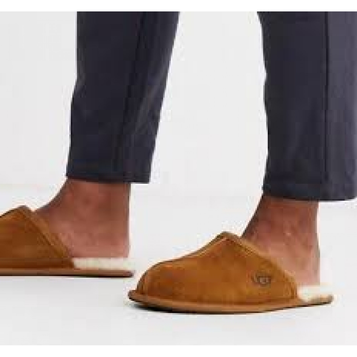 UGG Mens Scuff Slipper Brunt Olive 