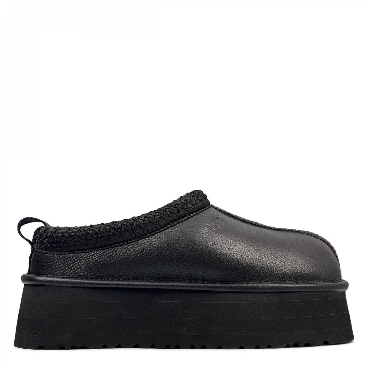 UGG Tazz Platform Leather Black