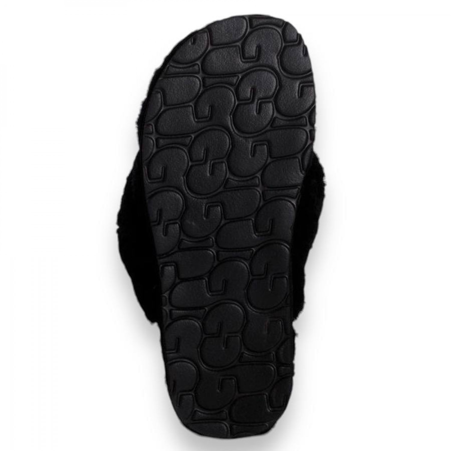 UGG Fluff Flip Flop Black