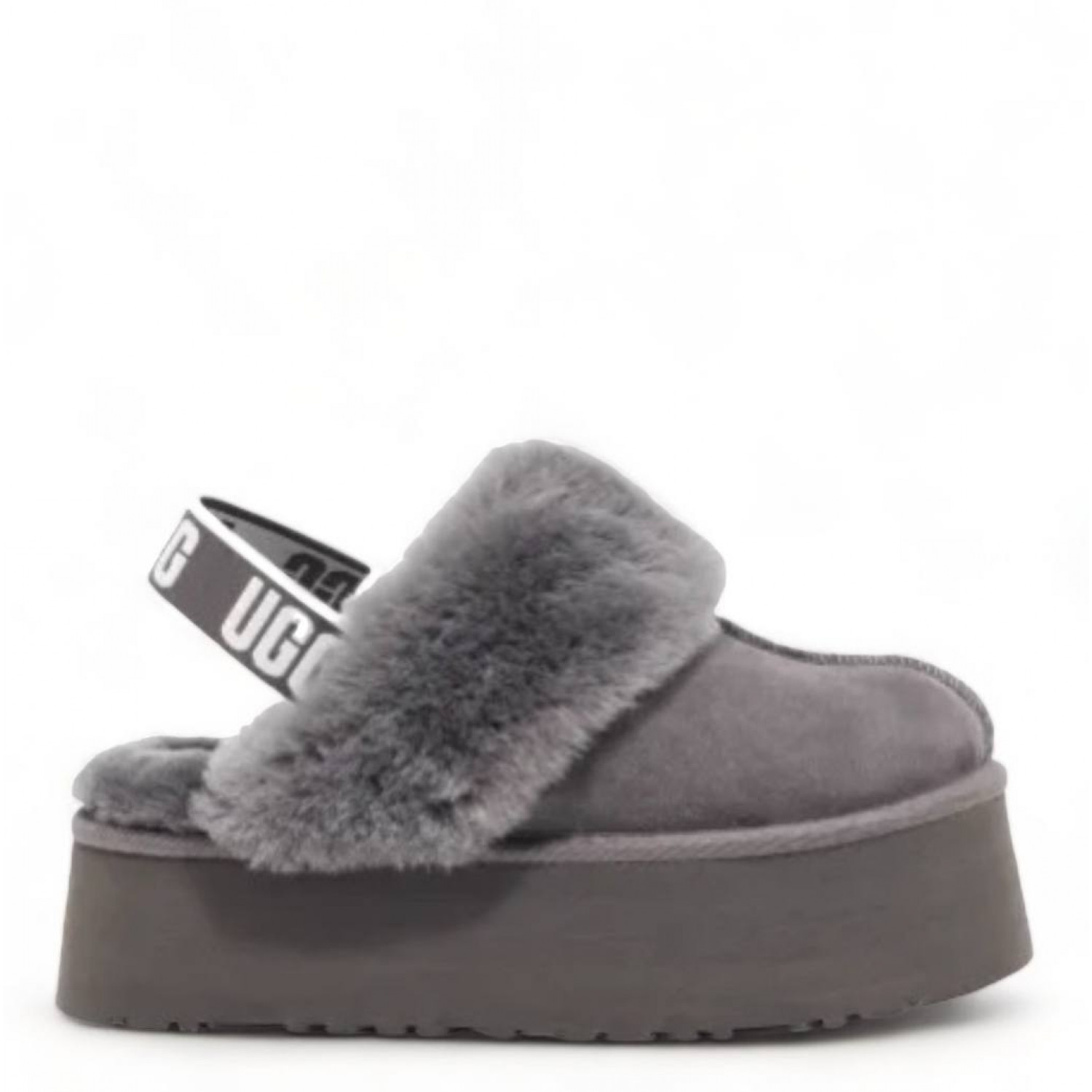 UGG Funkette Suede Platform Grey