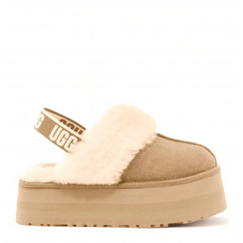 UGG Funkette Suede Platform Sand