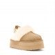 UGG Funkette Suede Platform Sand