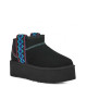 UGG Classic Ultra Mini Braid Platform Black